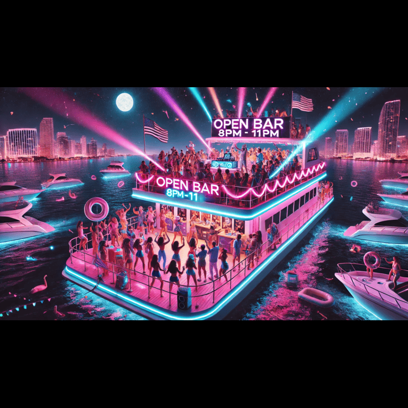 Miami Party Tickets Boat Party Cruise