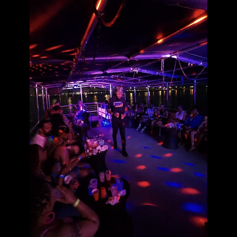 Miami Party Boat Cruise Night Time
